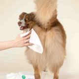 寵物用溫和清潔濕紙巾 - 敏感皮膚認可
