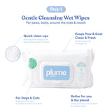 The After Walkie Routine - Plume Care Daily Paw, Skin & Coat Care